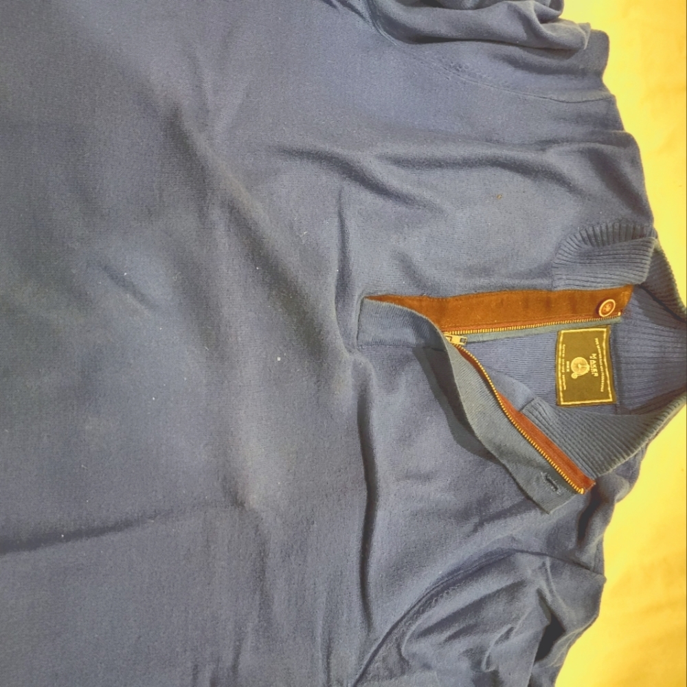 Mens blue Sweater Maker & Co medium
